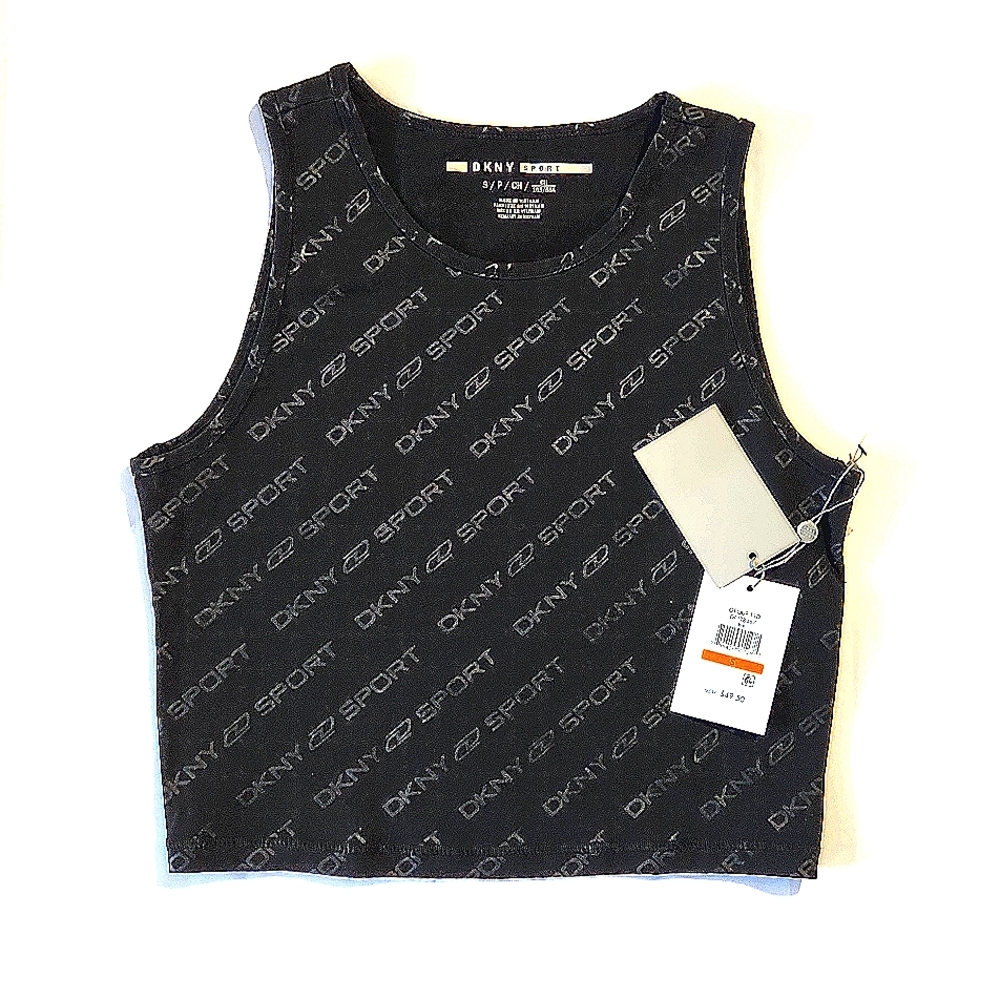 DKNY SPORT CROP TANK TOP SIZE SP